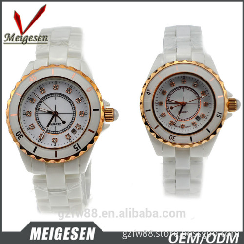 Hot selling crystal diamonds new design ceramic fashion lady watch